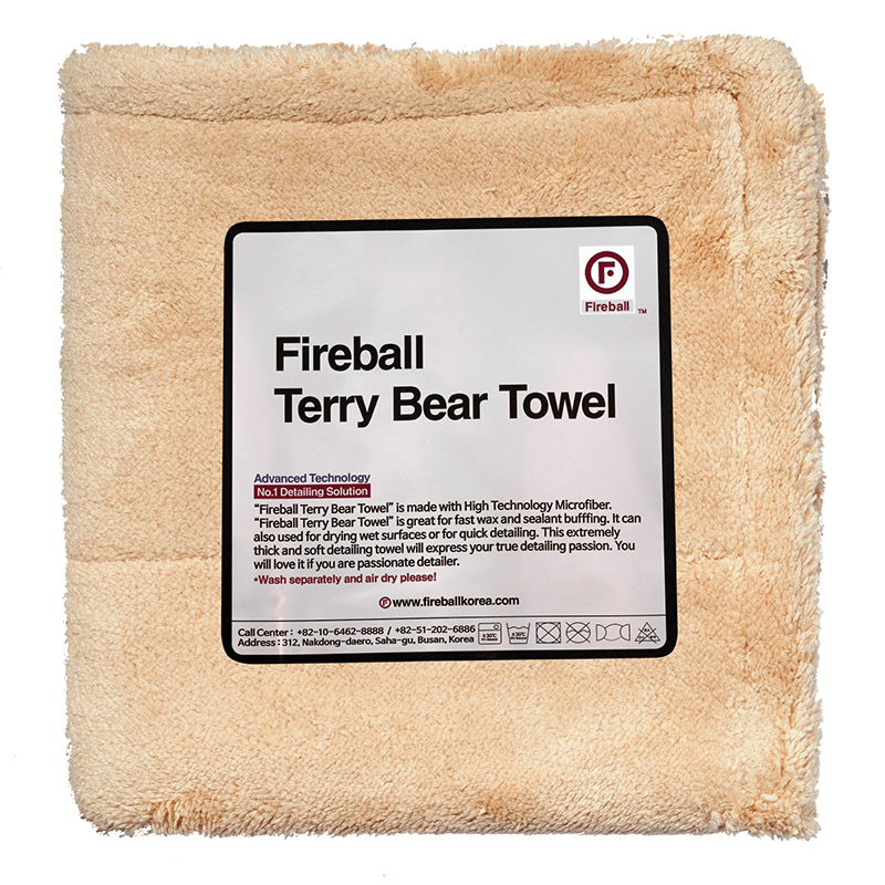 FIREBALL TERRY BEAR TOWEL